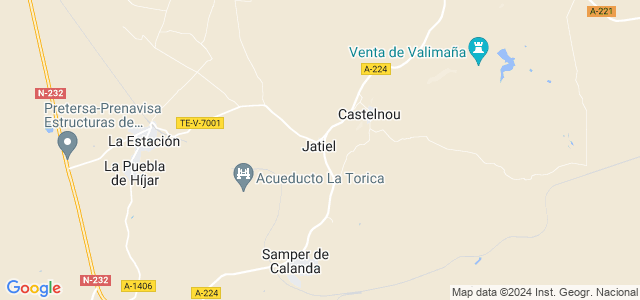 Mapa de Jatiel