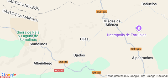 Mapa de Hijes