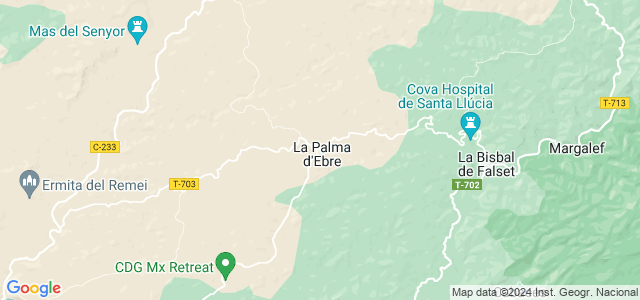Mapa de Palma dEbre