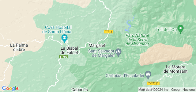 Mapa de Margalef