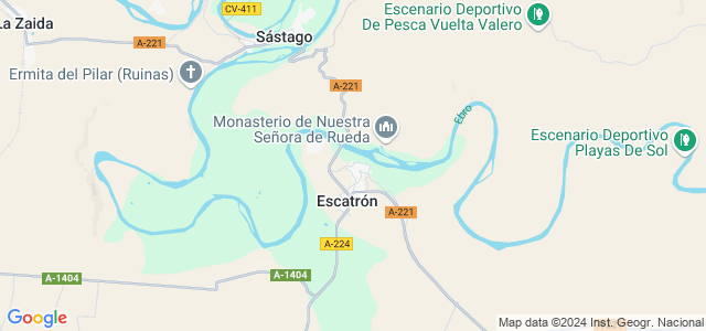 Mapa de Escatrón