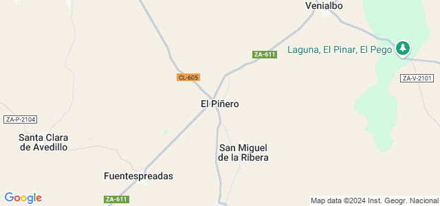 Mapa de Piñero