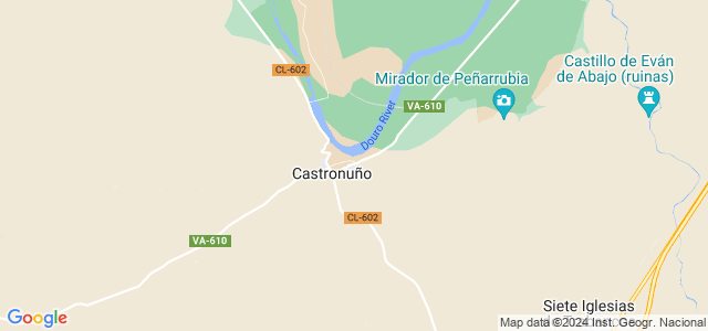 Mapa de Castronuño