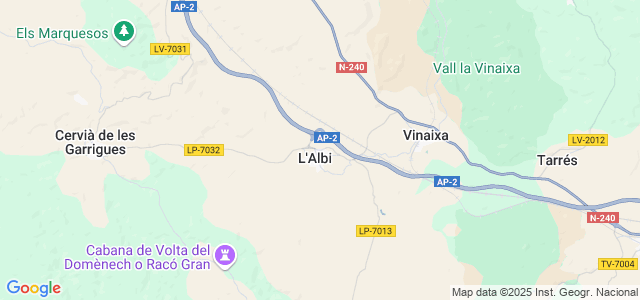 Mapa de Albi