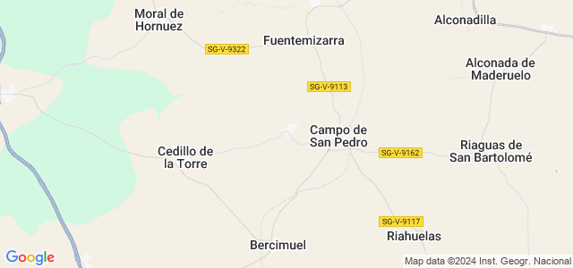 Mapa de Cilleruelo de San Mamés