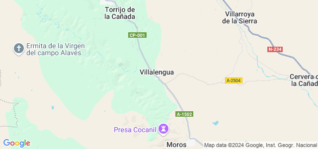 Mapa de Villalengua