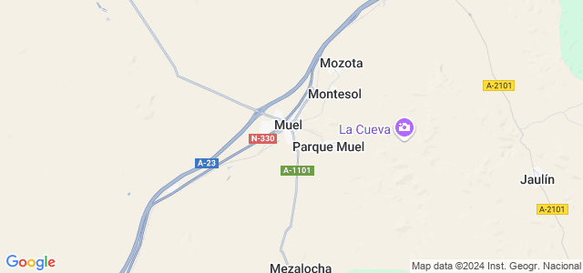 Mapa de Muel