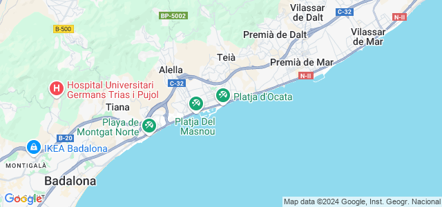 Mapa de Masnou