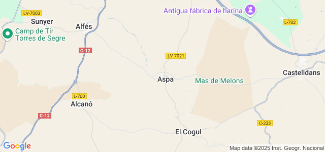 Mapa de Aspa