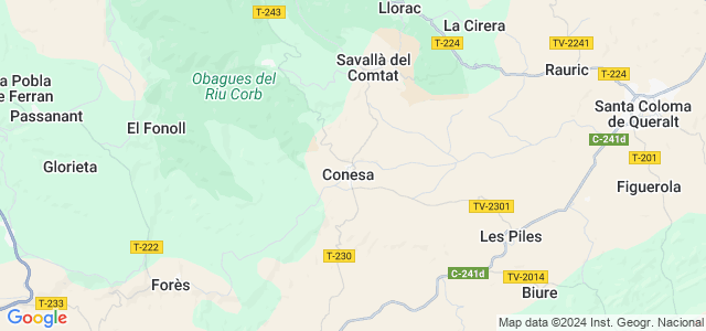 Mapa de Conesa