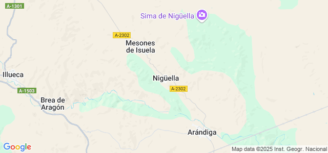 Mapa de Nigüella