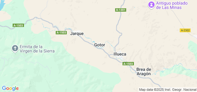 Mapa de Gotor