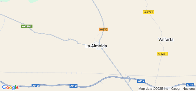 Mapa de Almolda