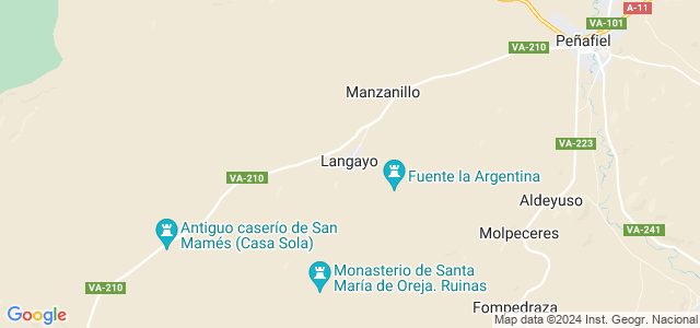 Mapa de Langayo