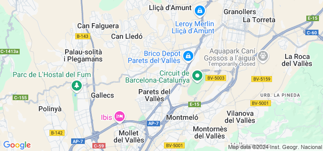 Mapa de Parets del Vallès