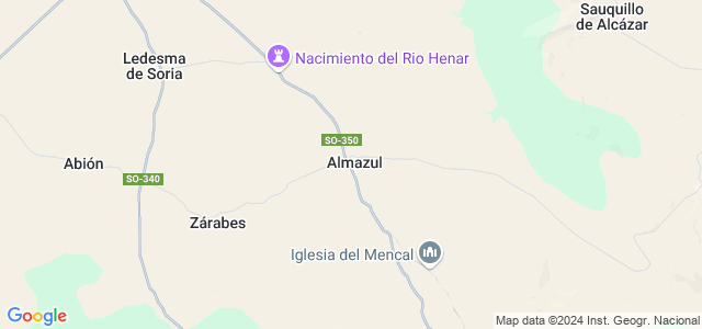 Mapa de Almazul