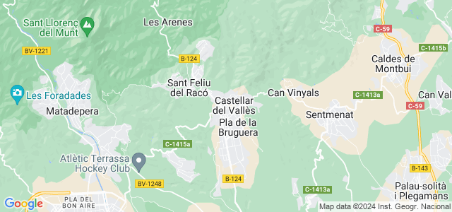 Mapa de Castellar del Vallès