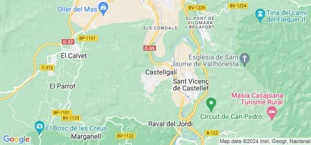 Mapa de Castellgalí