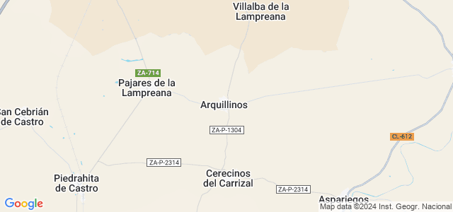 Mapa de Arquillinos