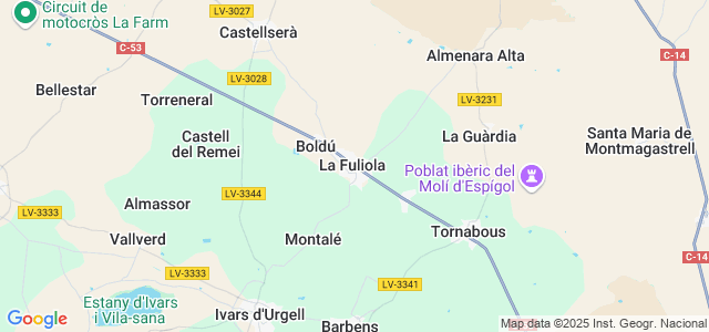 Mapa de Fuliola