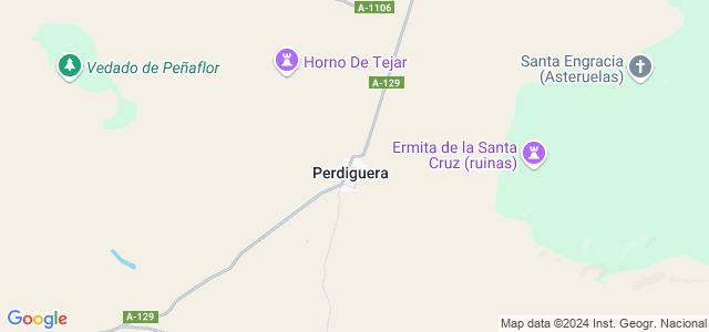 Mapa de Perdiguera