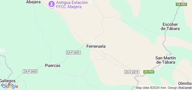 Mapa de Ferreruela