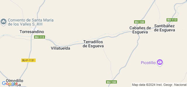 Mapa de Terradillos de Esgueva