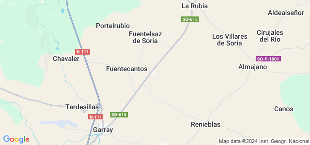 Mapa de Buitrago