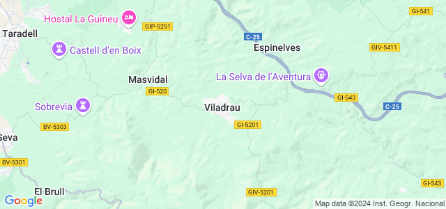 Mapa de Viladrau