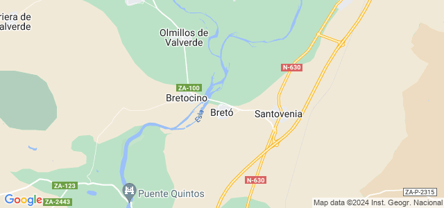 Mapa de Bretó