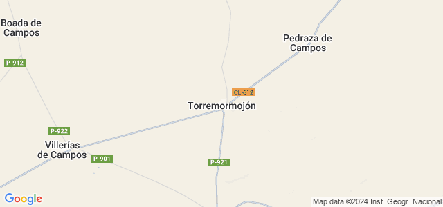 Mapa de Torremormojón