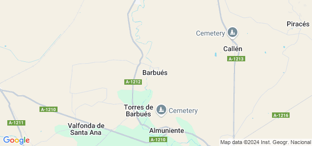 Mapa de Barbués