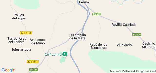 Mapa de Quintanilla de la Mata