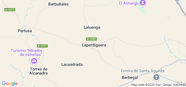 Mapa de Laperdiguera