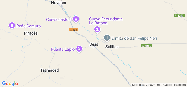 Mapa de Sesa