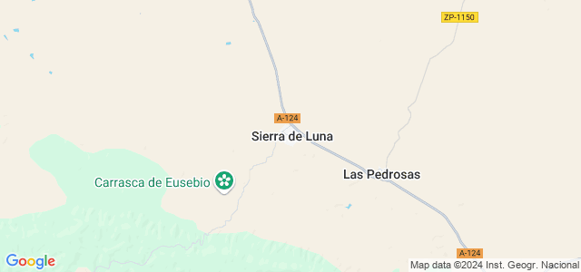 Mapa de Sierra de Luna