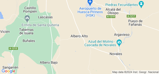 Mapa de Albero Alto