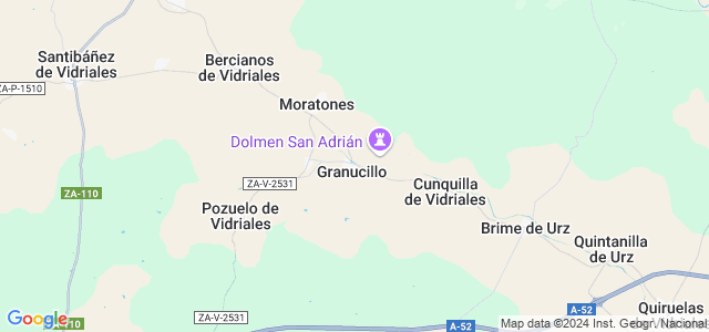 Mapa de Granucillo