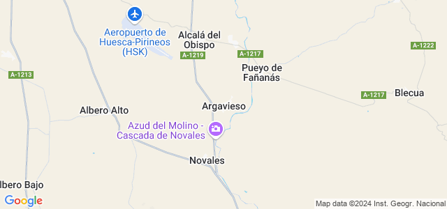 Mapa de Argavieso