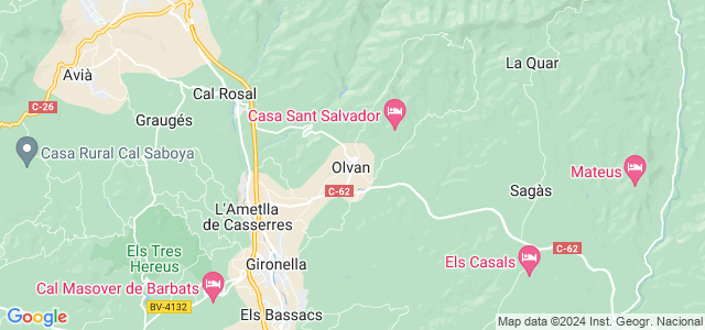 Mapa de Olvan