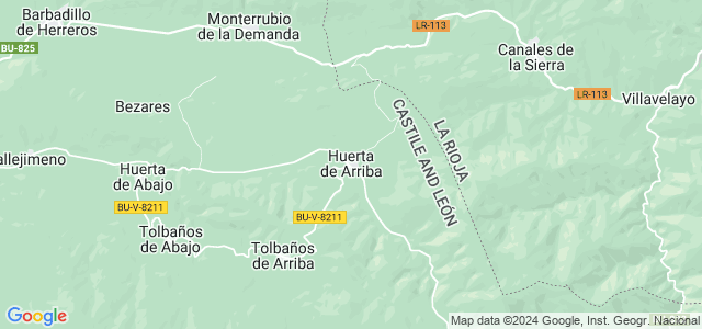 Mapa de Huerta de Arriba