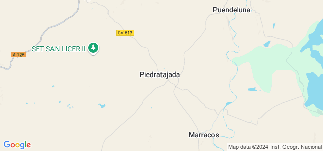 Mapa de Piedratajada