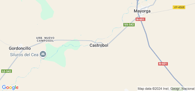 Mapa de Castrobol