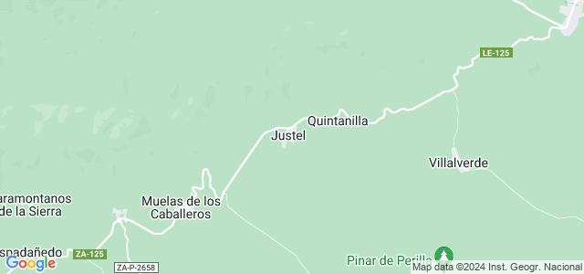 Mapa de Justel