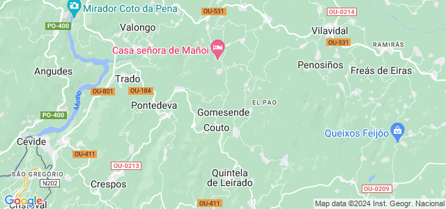 Mapa de Gomesende