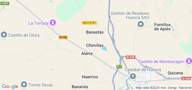 Mapa de Chimillas