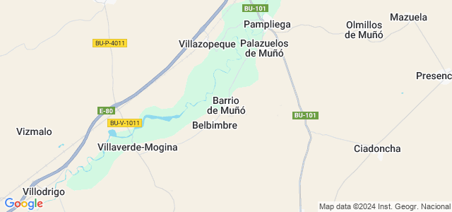 Mapa de Barrio de Muñó