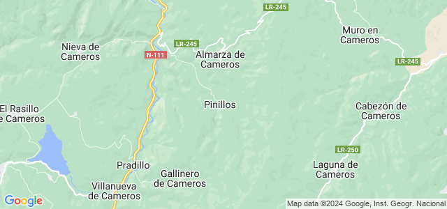 Mapa de Pinillos