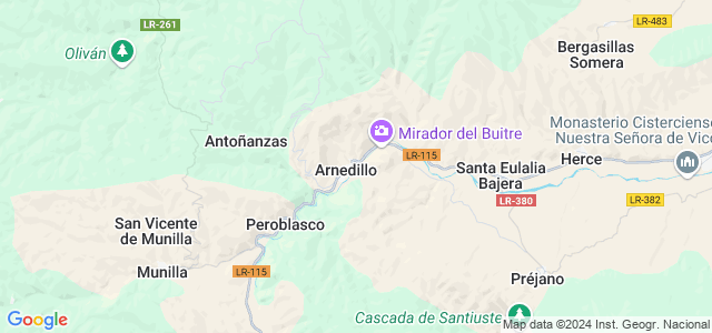 Mapa de Arnedillo