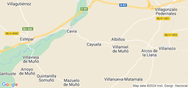 Mapa de Cayuela